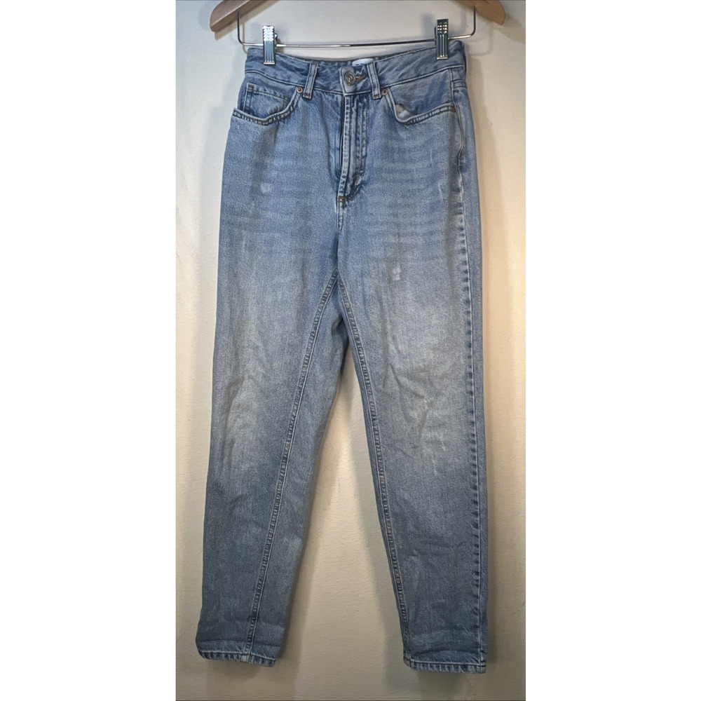 BDG Jeans Women 25 High Rise Mom Baggy distressed Denim Y2K Skater